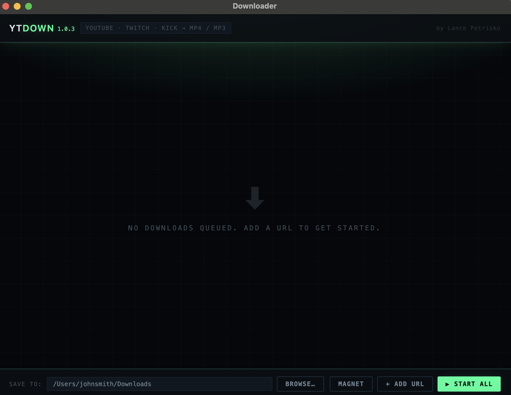YTDown — YouTube to MP4 downloader